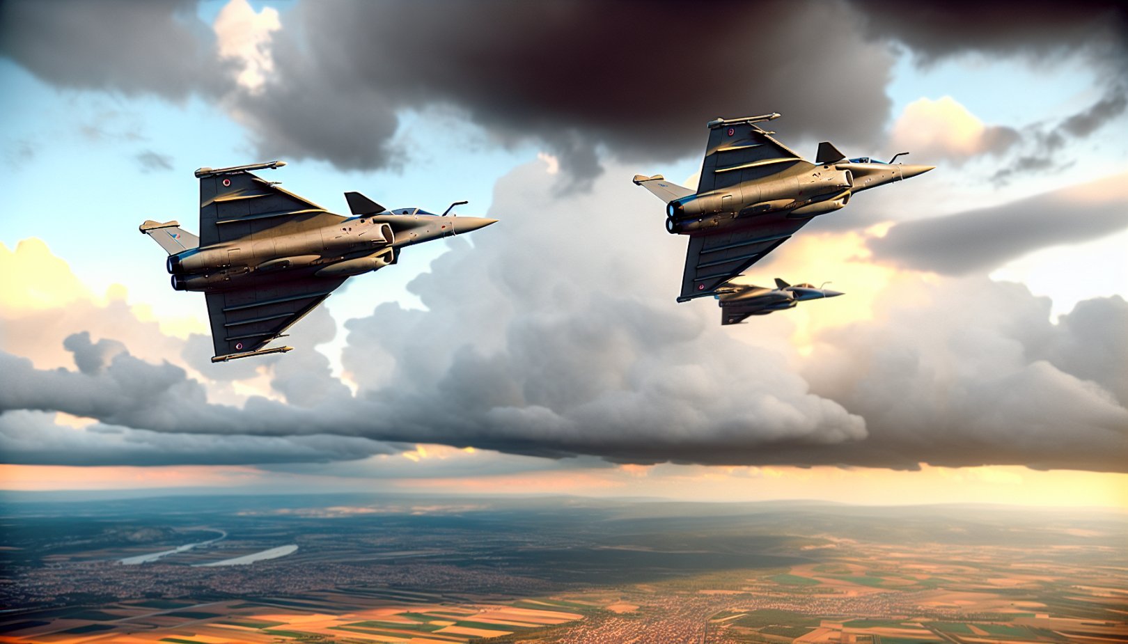 Ukraina og Frankrike i stor forsvarsavtale: 100 Rafale-fly til 2035