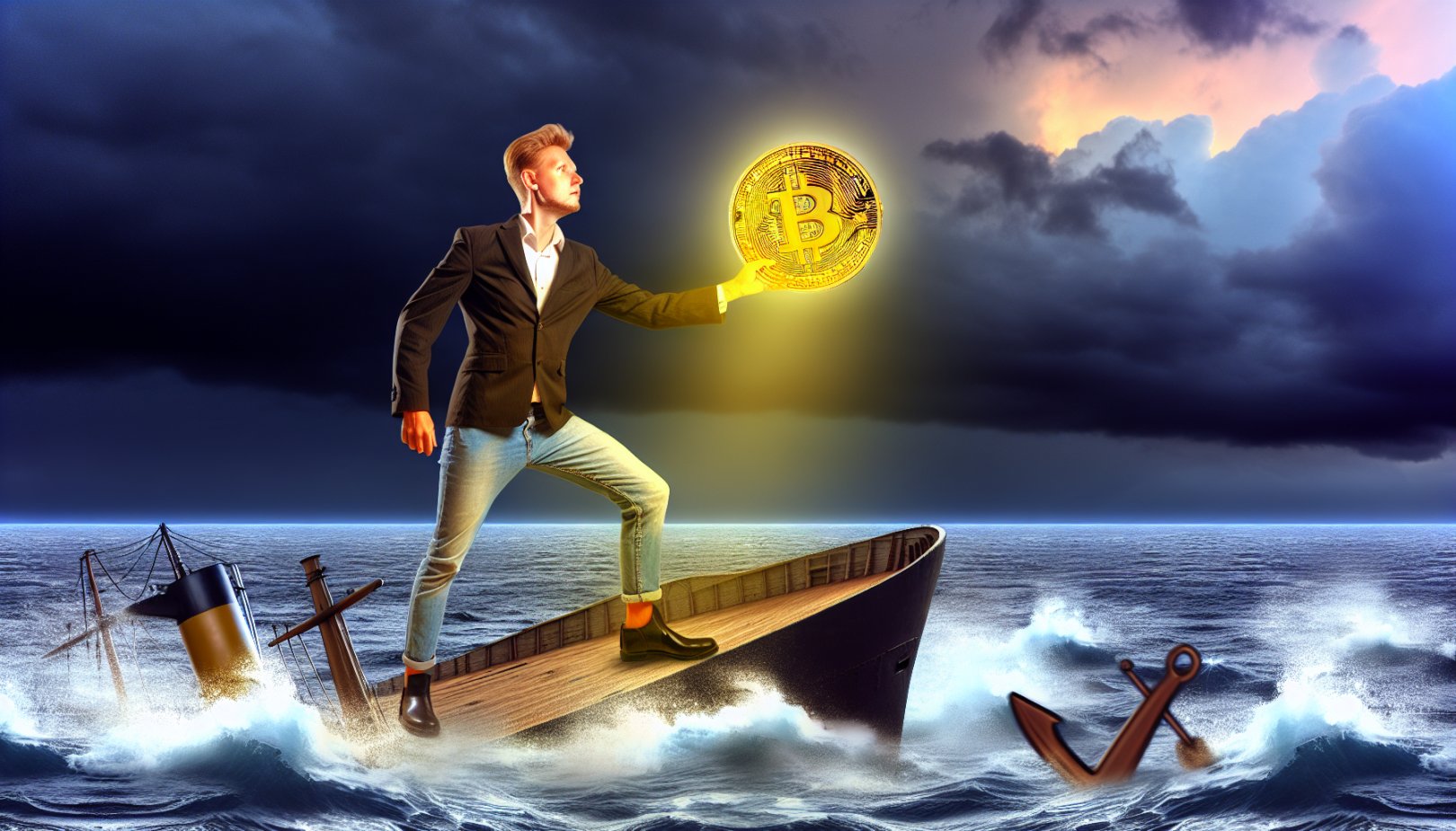 Bitcoin: Investorenes nødhavn i en truende økonomisk kollaps?