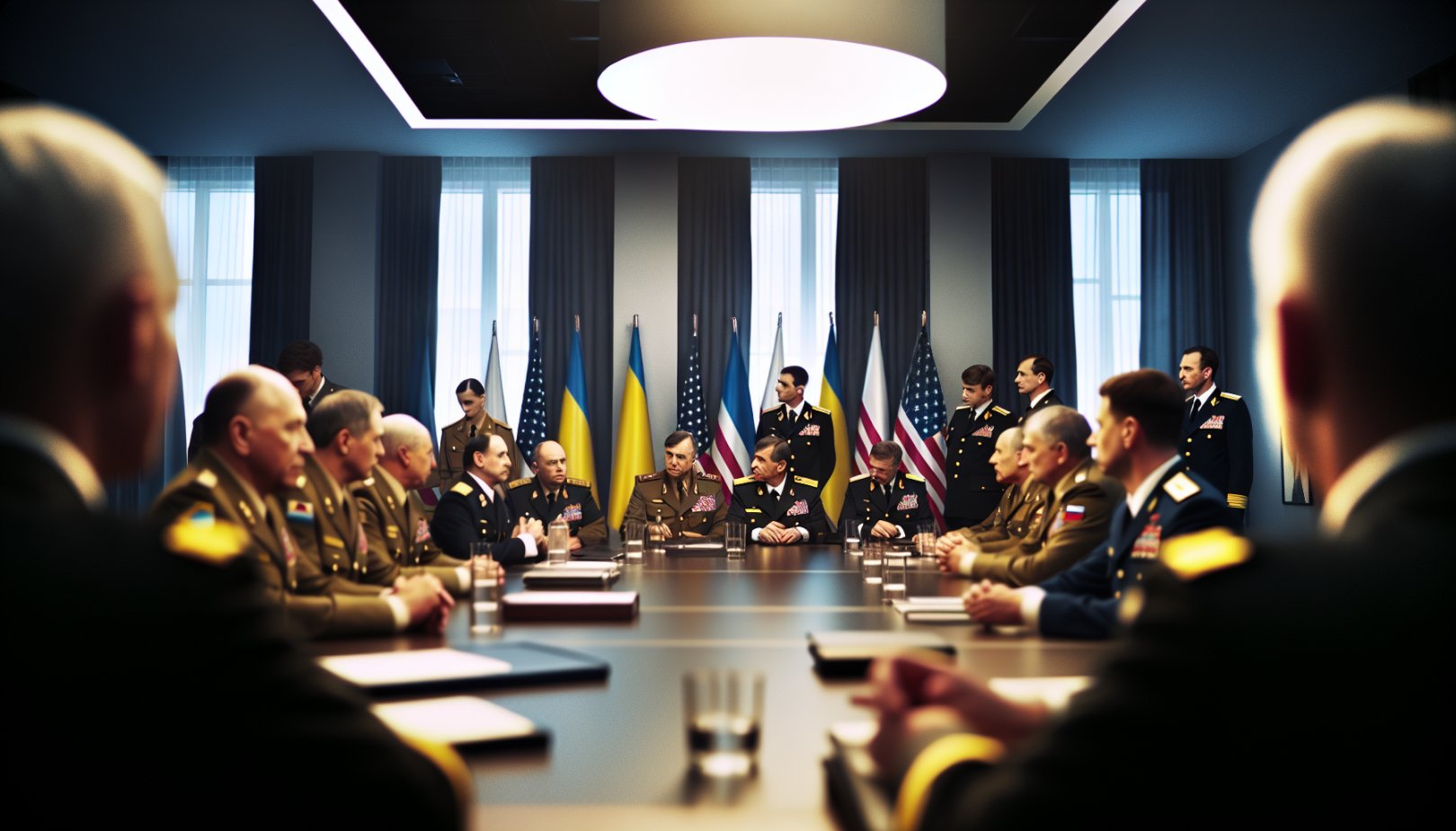 USA sender hærsjef til Kyiv mens omstridt fredsplan vekker harme i Europa