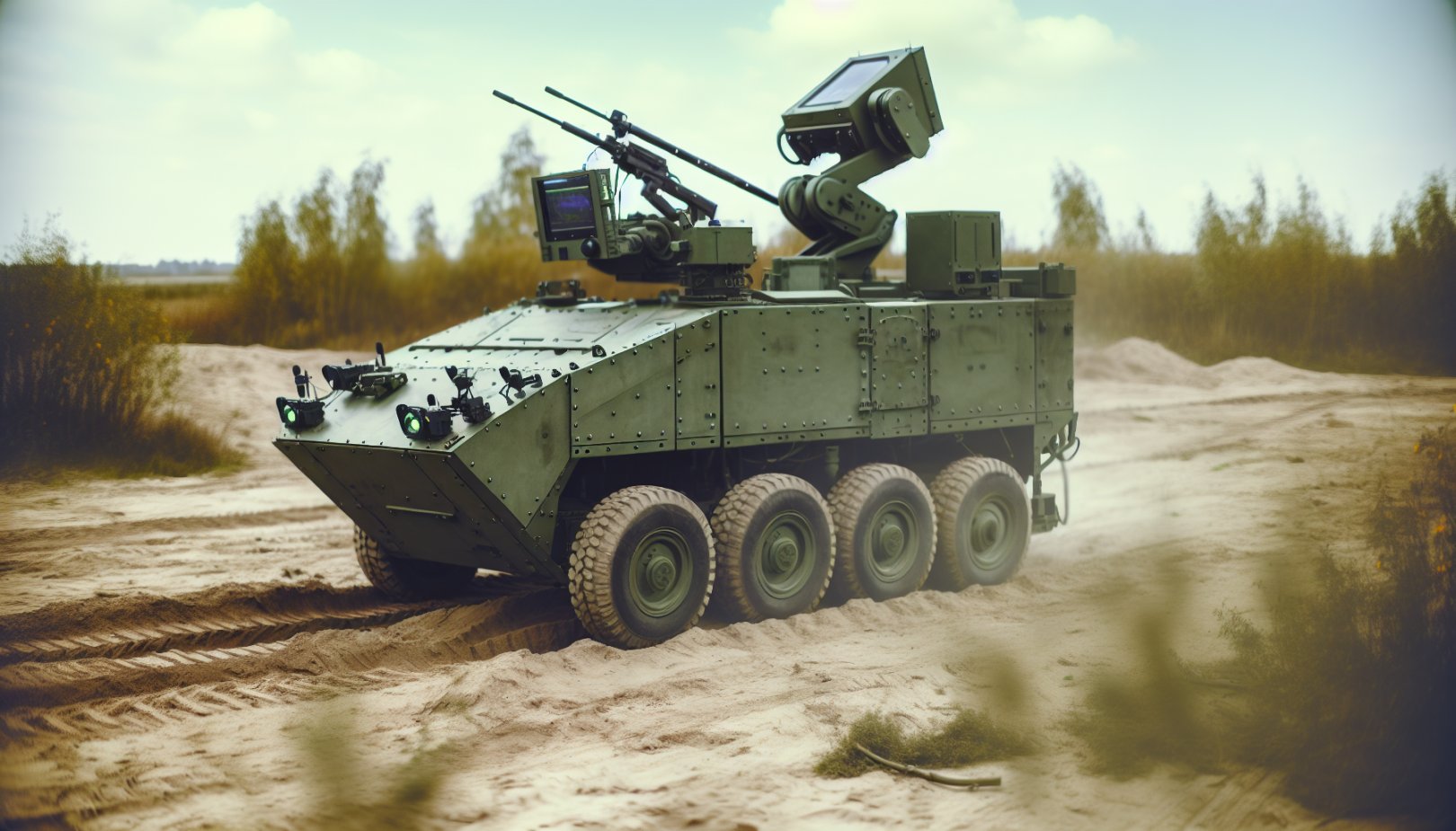 Ukraina revolusjonerer krig med ubemannede kamplastebiler